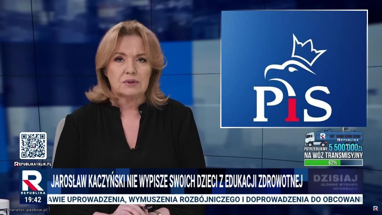 Jarosław Kaczyński nie wypisze swoich dzieci z edukacji zdrowotnej 