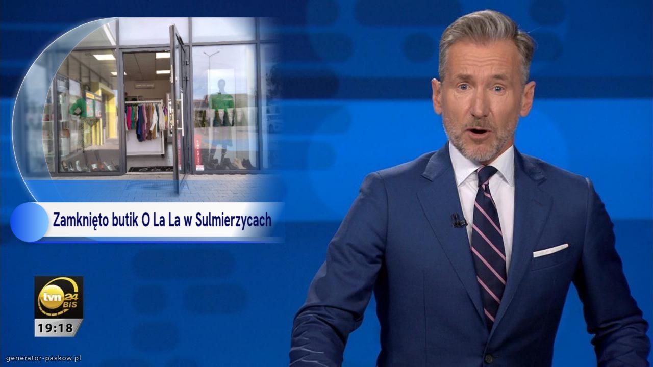 Zamknięto butik O La La w Sulmierzycach
