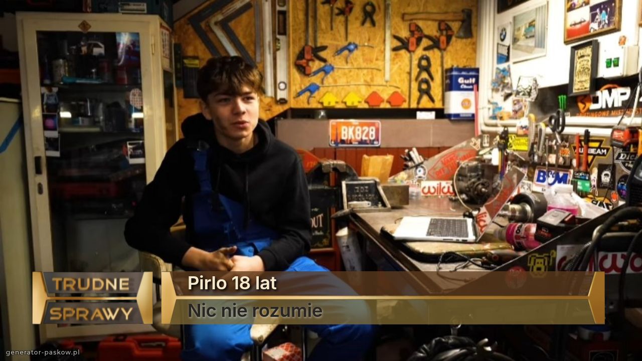 Pirlo 18 lat
Nic nie rozumie