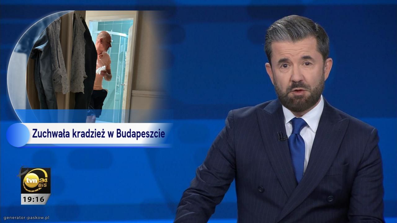 Zuchwała kradzież w Budapeszcie
Turysta z Polski złapany na kamerach monitoringu 