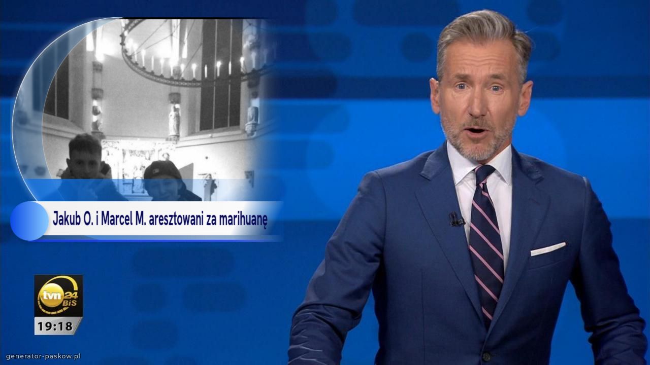 Jakub O. i Marcel M. aresztowani za marihuanę 