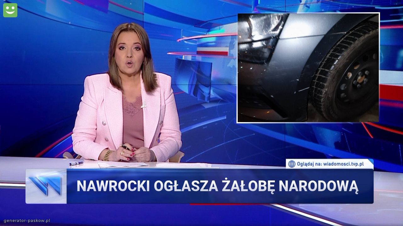 Nawrocki ogłasza żałobę narodową
