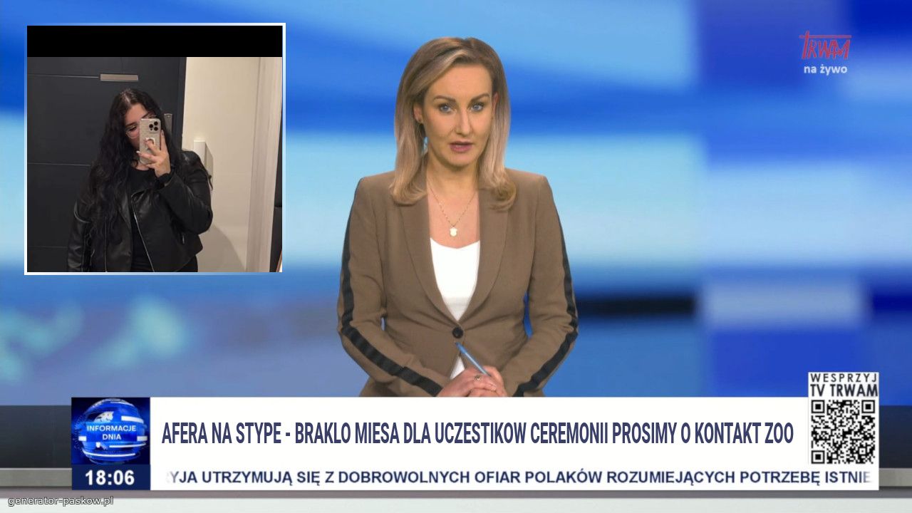 Afera na stype - braklo miesa dla uczestikow ceremonii prosimy o kontakt zoo 