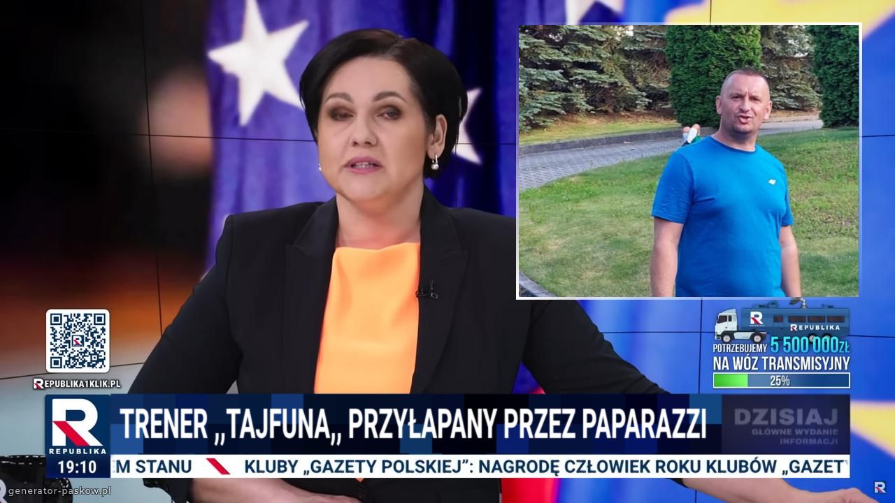 Trener ,,tajfuna,, przyłapany przez paparazzi 