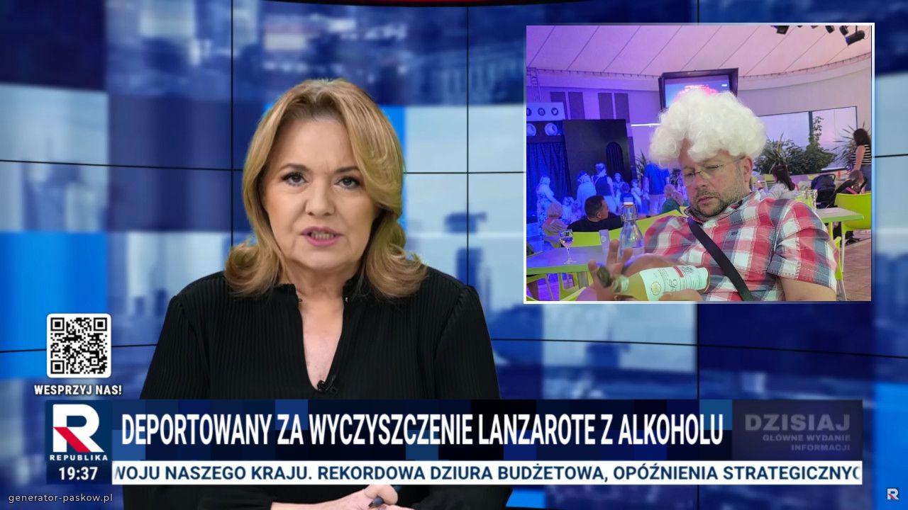 Deportowany za wyczyszczenie lanzarote z alkoholu