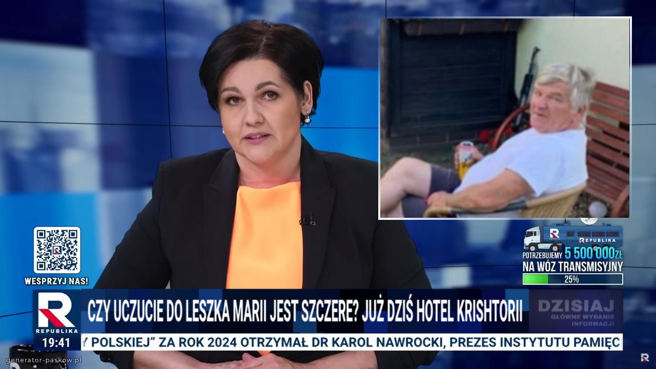 Czy uczucie do Leszka Marii jest szczere? Już dziś hotel Krishtorii