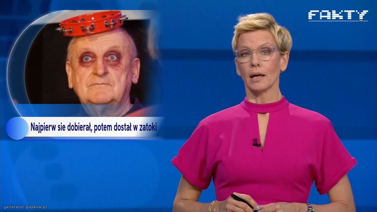 Najpierw sie dobierał, potem dostał w zatoki