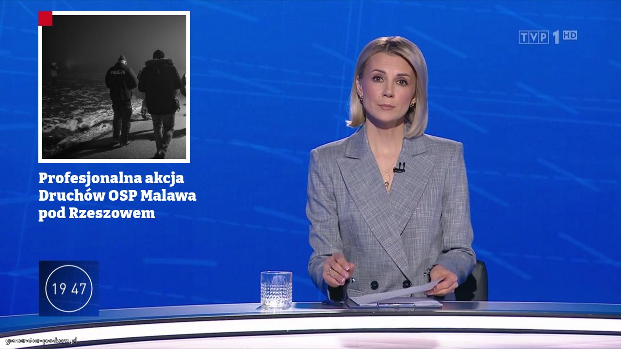 Profesjonalna akcja  Druchów OSP Malawa pod Rzeszowem