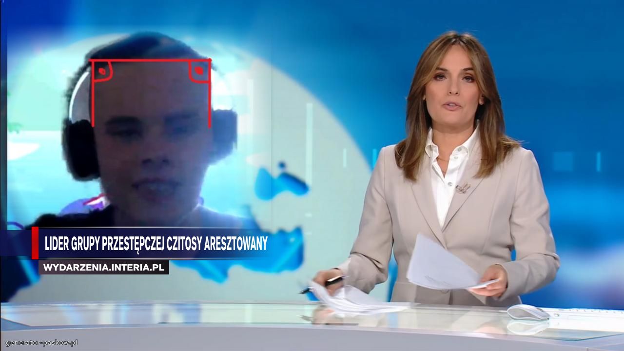 Lider grupy przestępczej Czitosy aresztowany