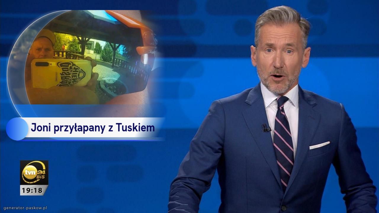 Joni przyłapany z Tuskiem 