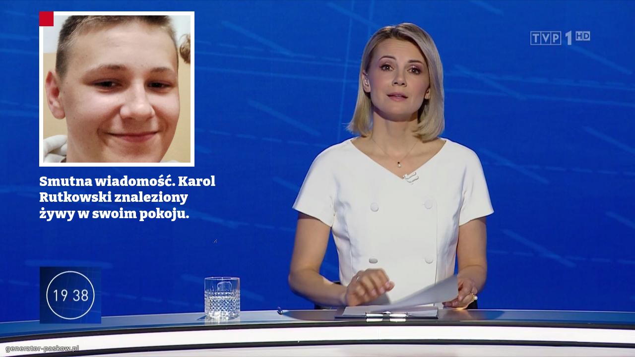 Smutna wiadomość. Karol Rutkowski znaleziony żywy w swoim pokoju.