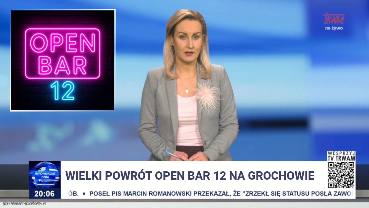 Wielki powrót open bar 12 na Grochowie 