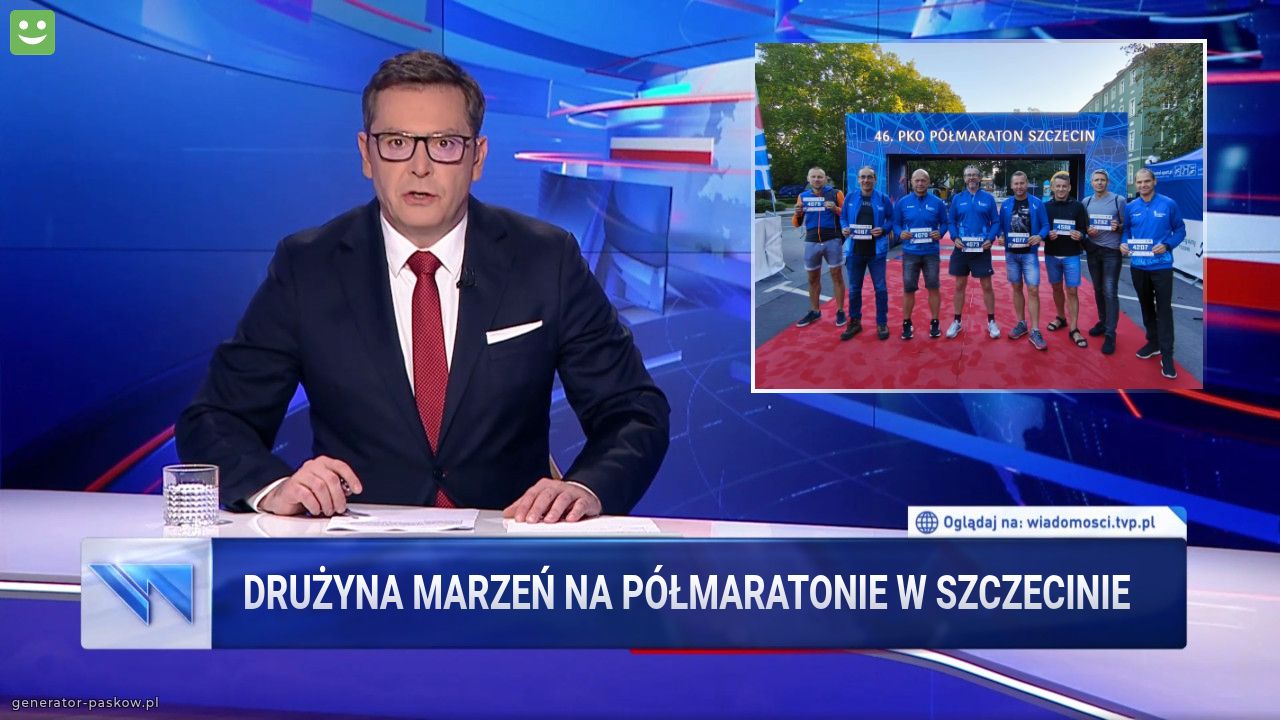 Drużyna marzeń na półmaratonie w Szczecinie 