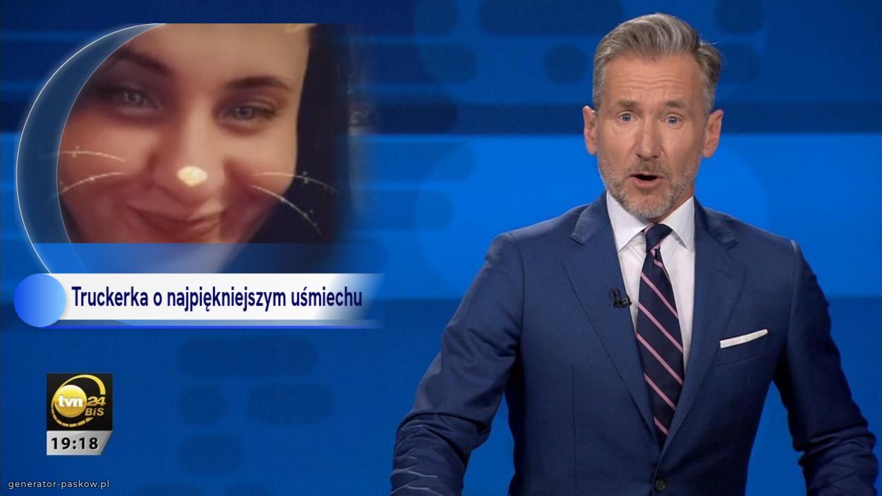 Truckerka o najpiękniejszym uśmiechu 