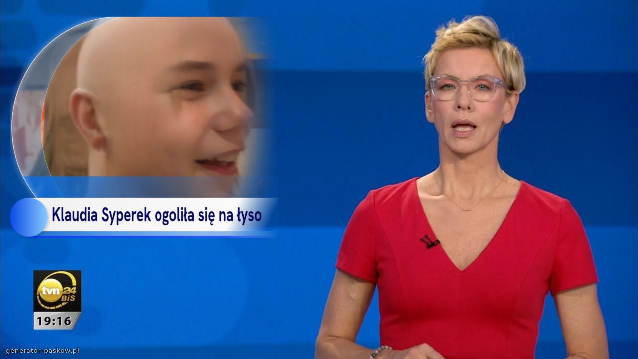 Klaudia Syperek ogoliła się na łyso 