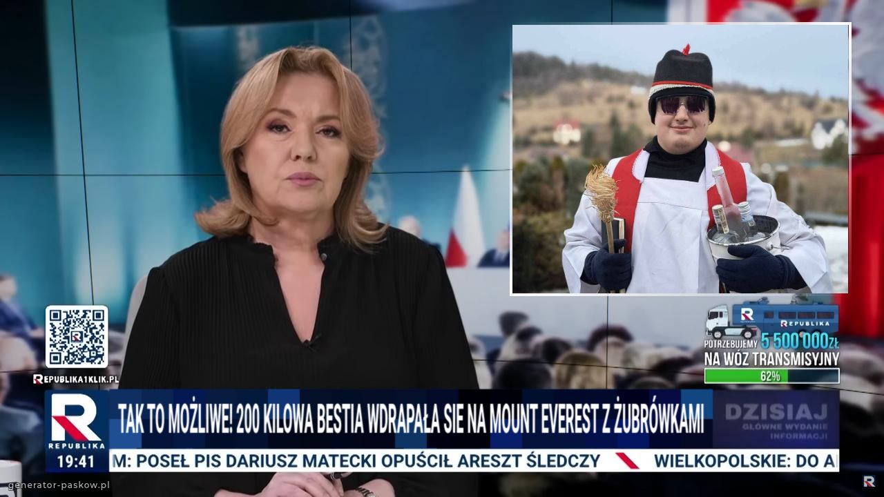 Tak to możliwe! 200 kilowa bestia wdrapała sie na mount everest z żubrówkami