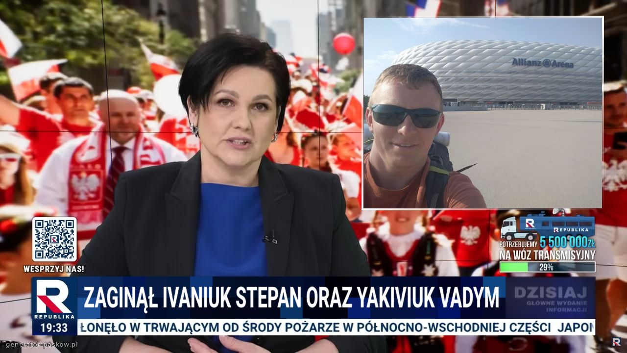 zaginął IVANIUK STEPAN oraz YAKIVIUK VADYM