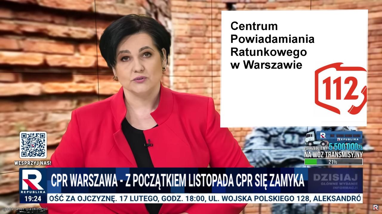 CPR Warszawa - z początkiem listopada cpr się zamyka