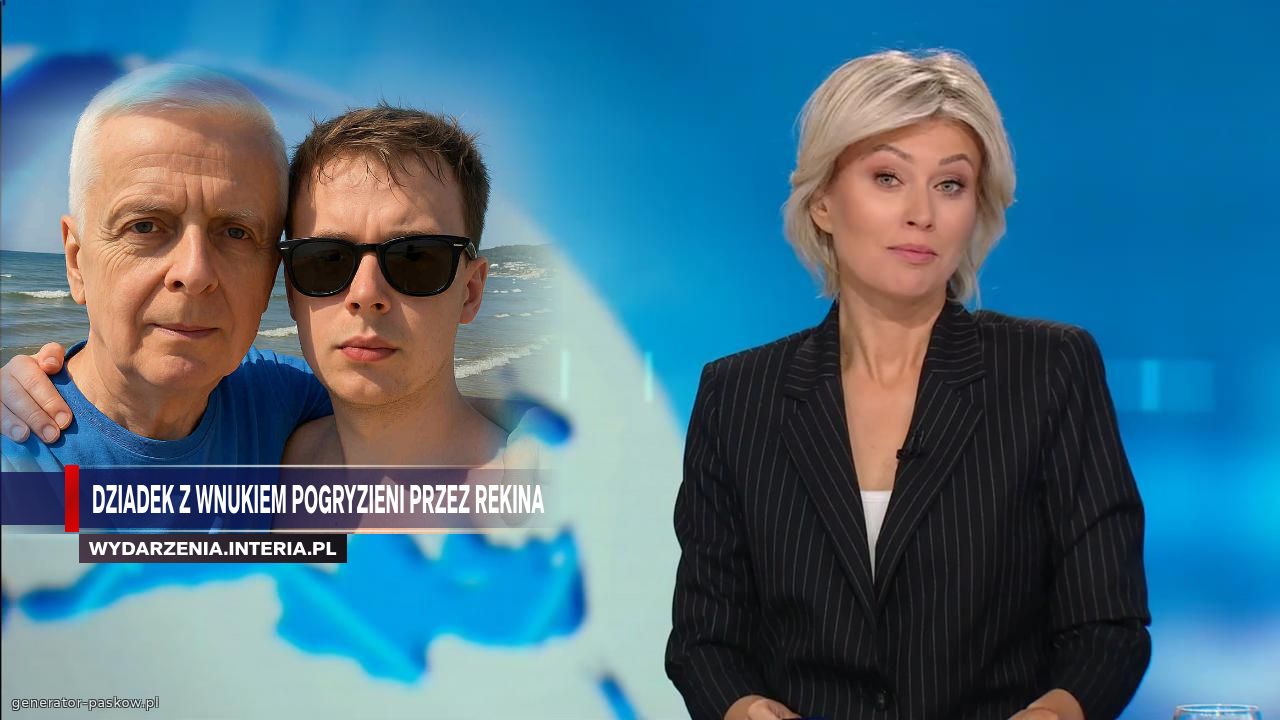 Dziadek z wnukiem pogryzieni przez rekina 
