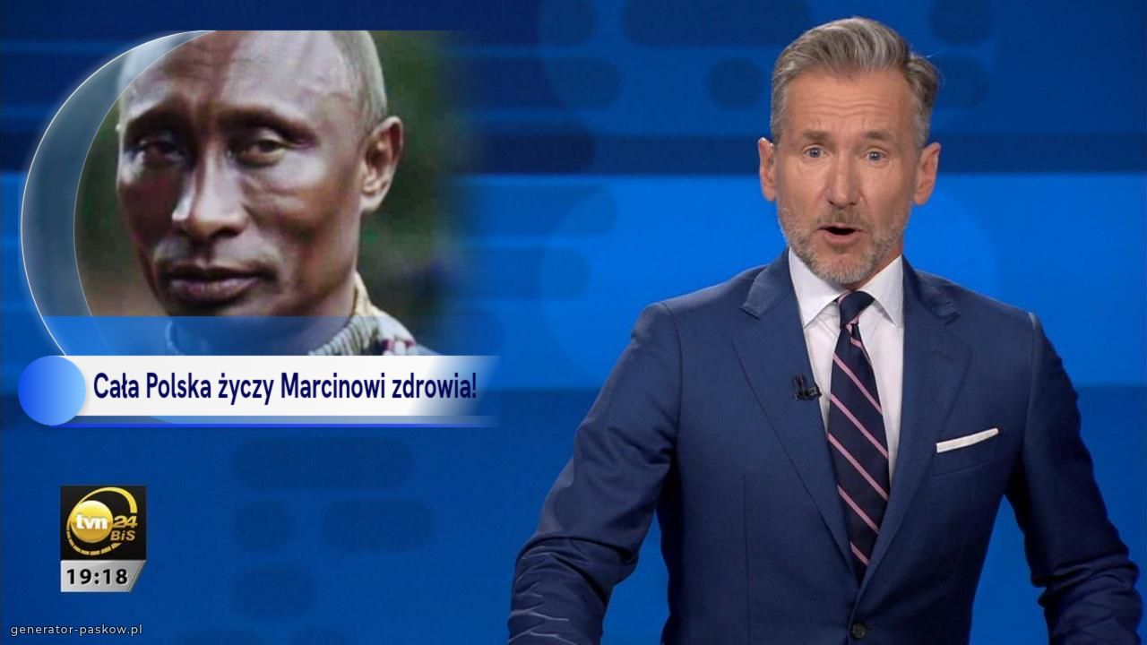 Cała Polska życzy Marcinowi zdrowia!