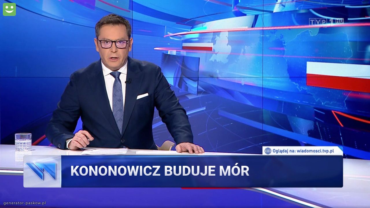 Kononowicz buduje mór