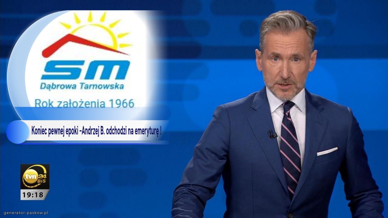 Koniec pewnej epoki –Andrzej B. odchodzi na emeryturę !
