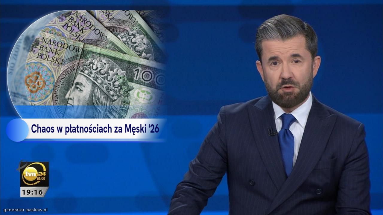 Chaos w płatnościach za Męski '26