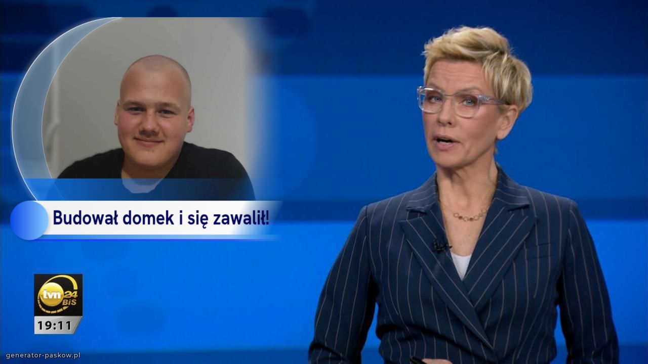 Budował domek i się zawalił!