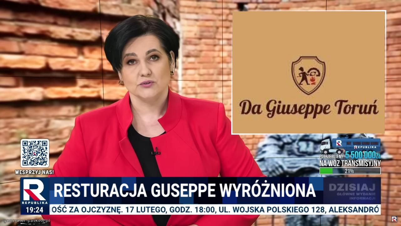 RESTURACJA GUSEPPE WYRÓŻNIONA 