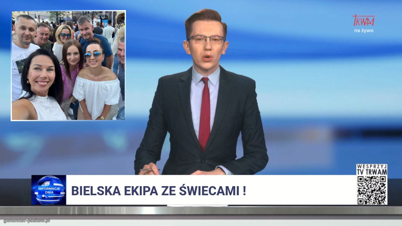 Bielska ekipa ze świecami !