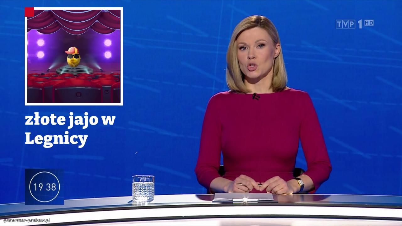 złote jajo w Legnicy 