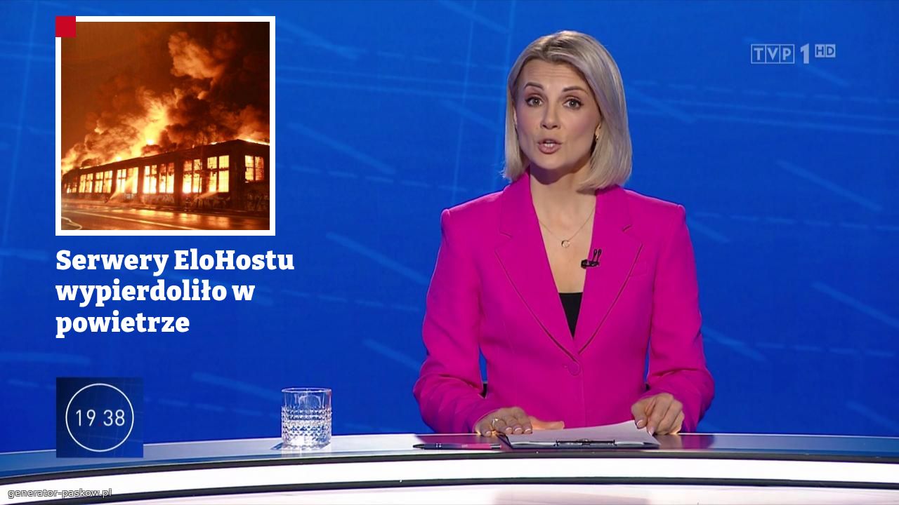 Serwery EloHostu wypierdoliło w powietrze