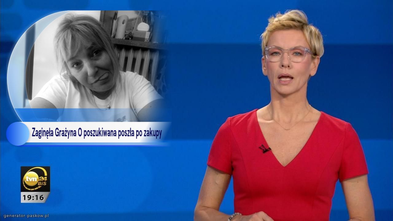 Zaginęła Grażyna O poszukiwana poszła po zakupy 