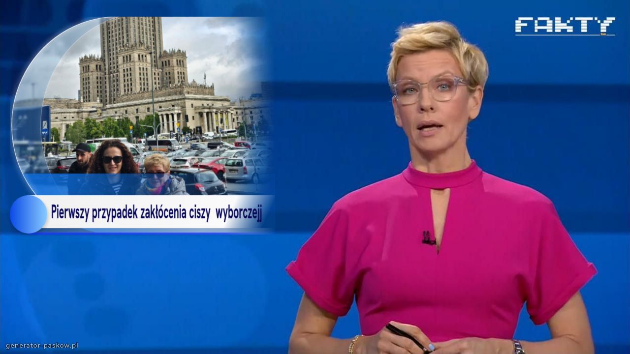 Pierwszy przypadek zakłócenia ciszy  wyborczejj