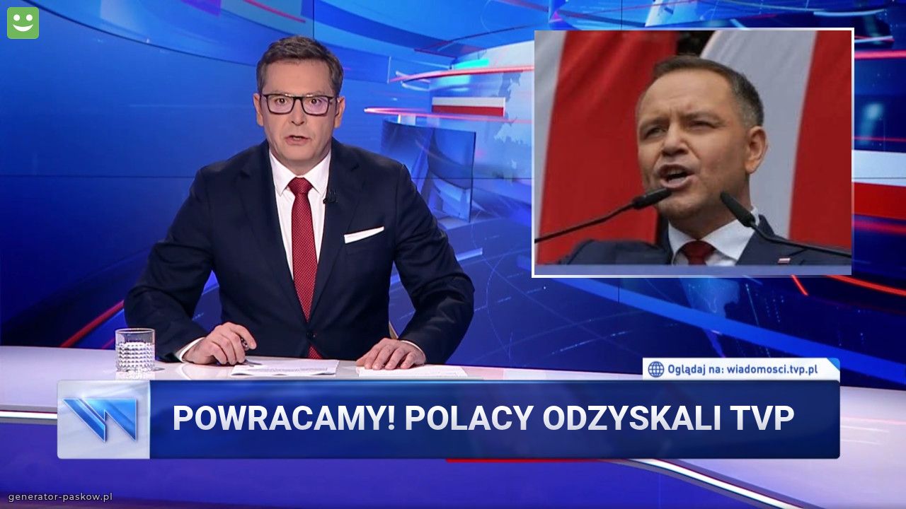 Powracamy! Polacy odzyskali tvp