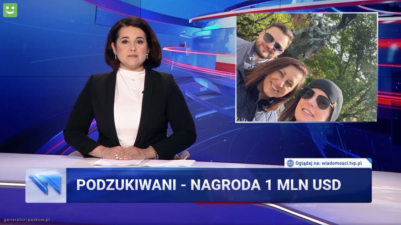 Podzukiwani - nagroda 1 mln usd