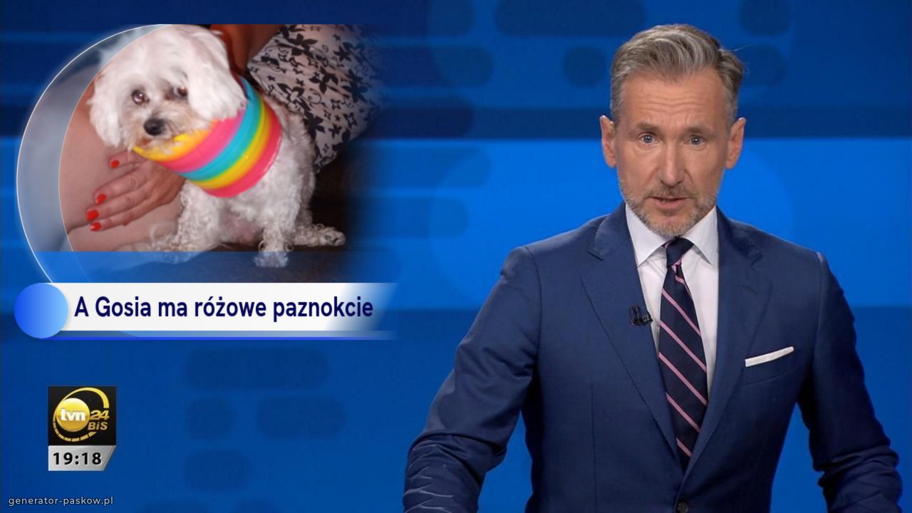 A Gosia ma różowe paznokcie 