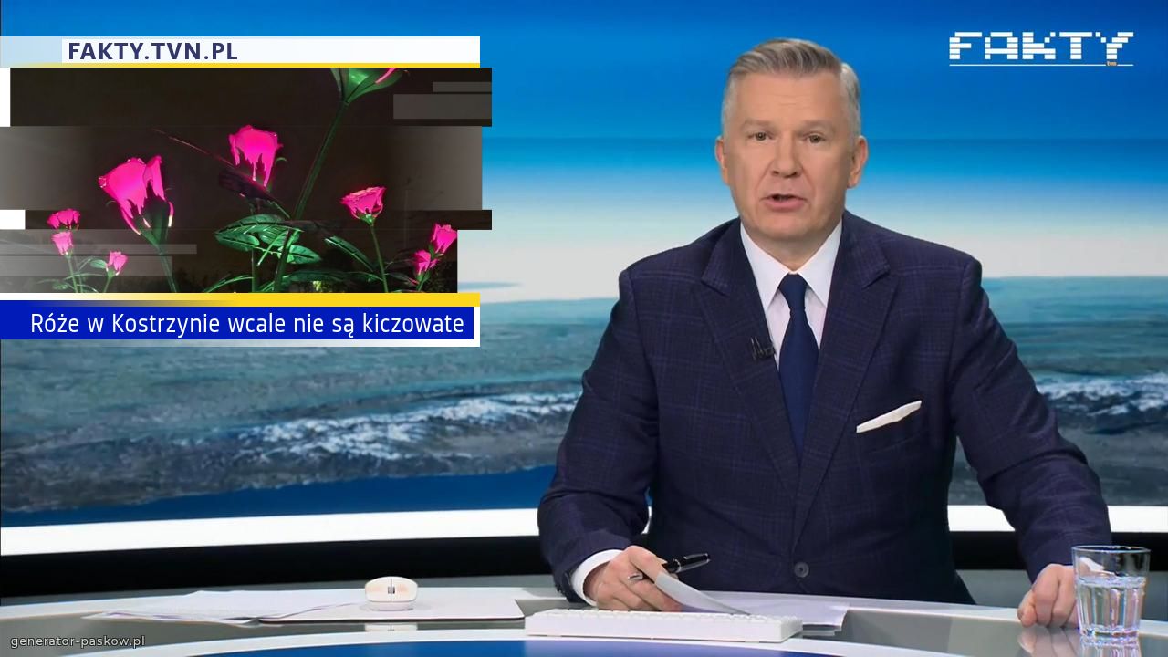 Róże w Kostrzynie wcale nie są kiczowate