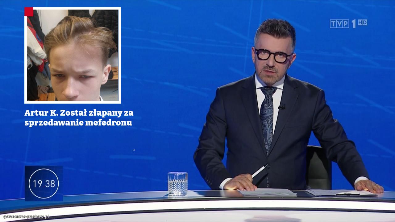 Artur K. Został złapany za sprzedawanie mefedronu
