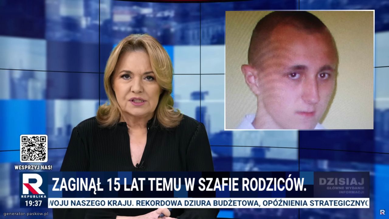 Zaginął 15 lat temu w szafie rodziców. 