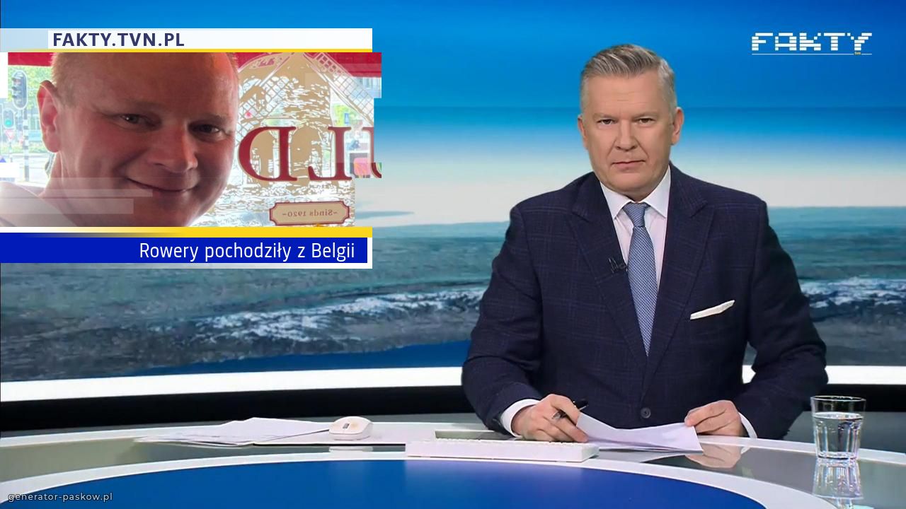 Rowery pochodziły z Belgii 
