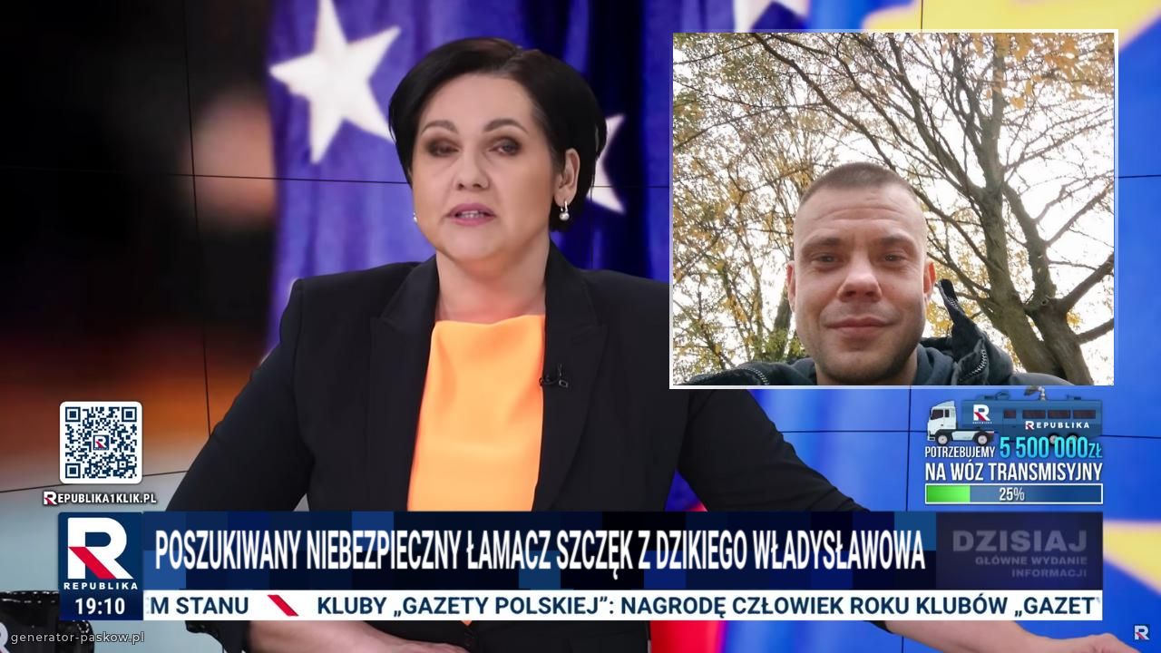 Poszukiwany niebezpieczny łamacz szczĘk z dzikiego Władysławowa