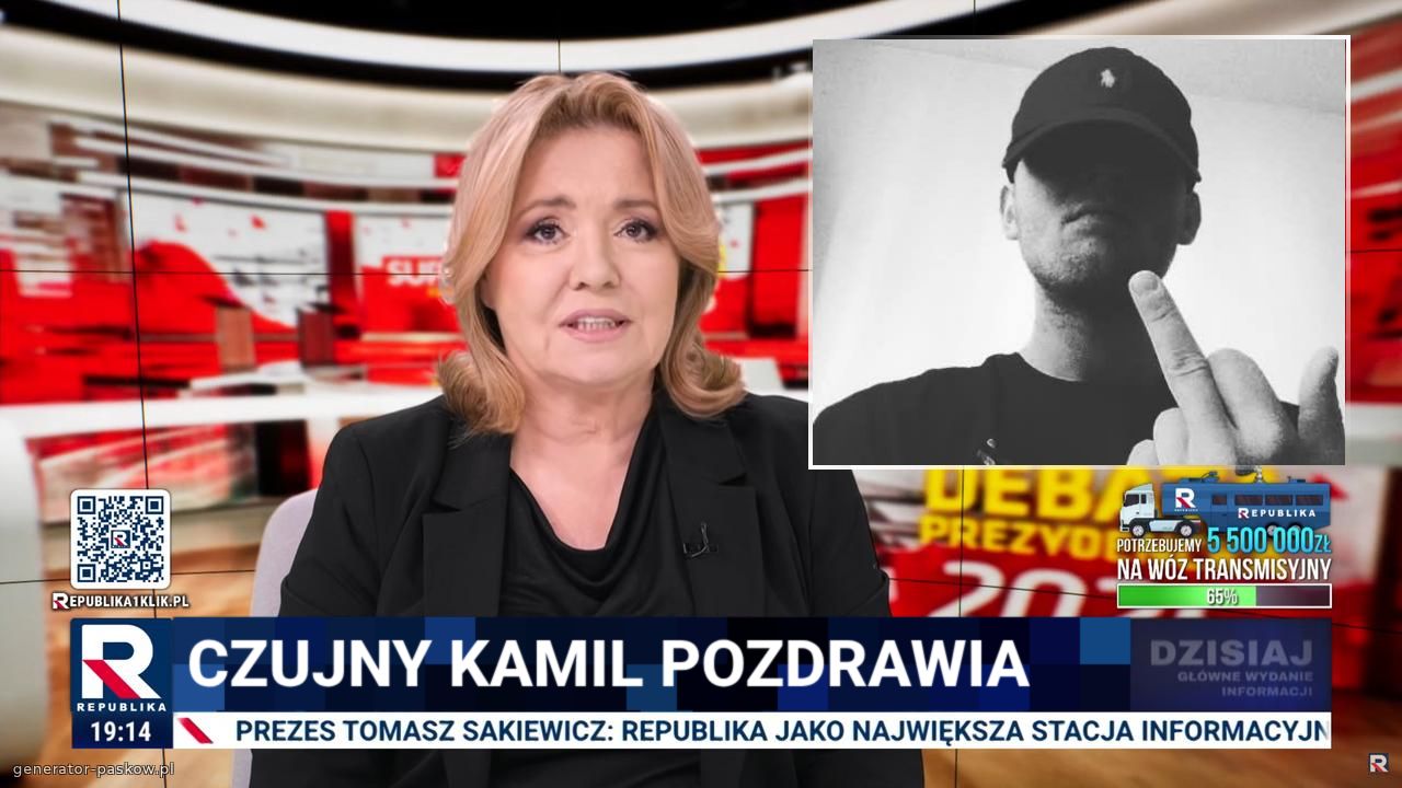 Czujny Kamil pozdrawia