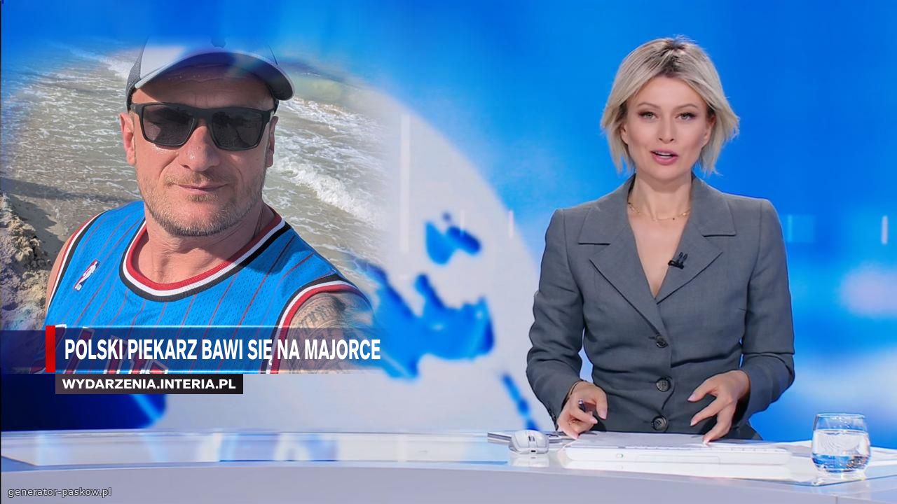 Polski piekarz bawi się na Majorce 