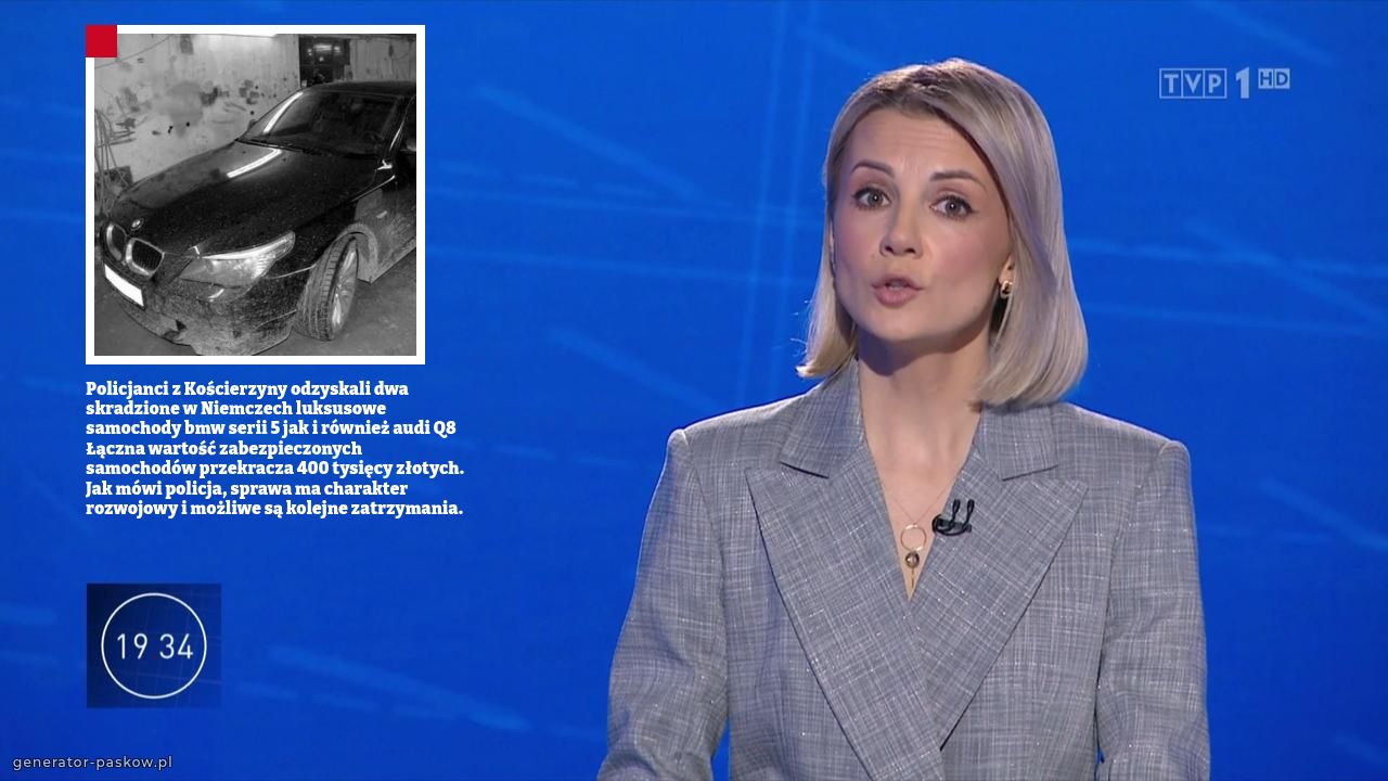 Policjanci z Kościerzyny odzyskali dwa skradzione w Niemczech luksusowe samochody bmw serii 5 jak i również audi Q8 Łączna wartość zabezpieczonych samochodów przekracza 400 tysięcy złotych. Jak mówi policja, sprawa ma charakter rozwojowy i możliwe są kolejne zatrzymania.