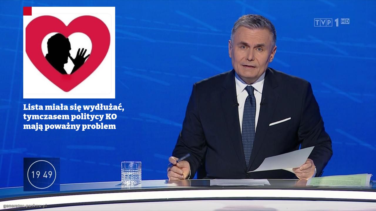 Lista miała się wydłużać, tymczasem politycy KO mają poważny problem