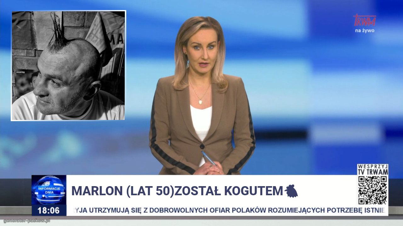 Marlon (Lat 50)został kogutem🐔