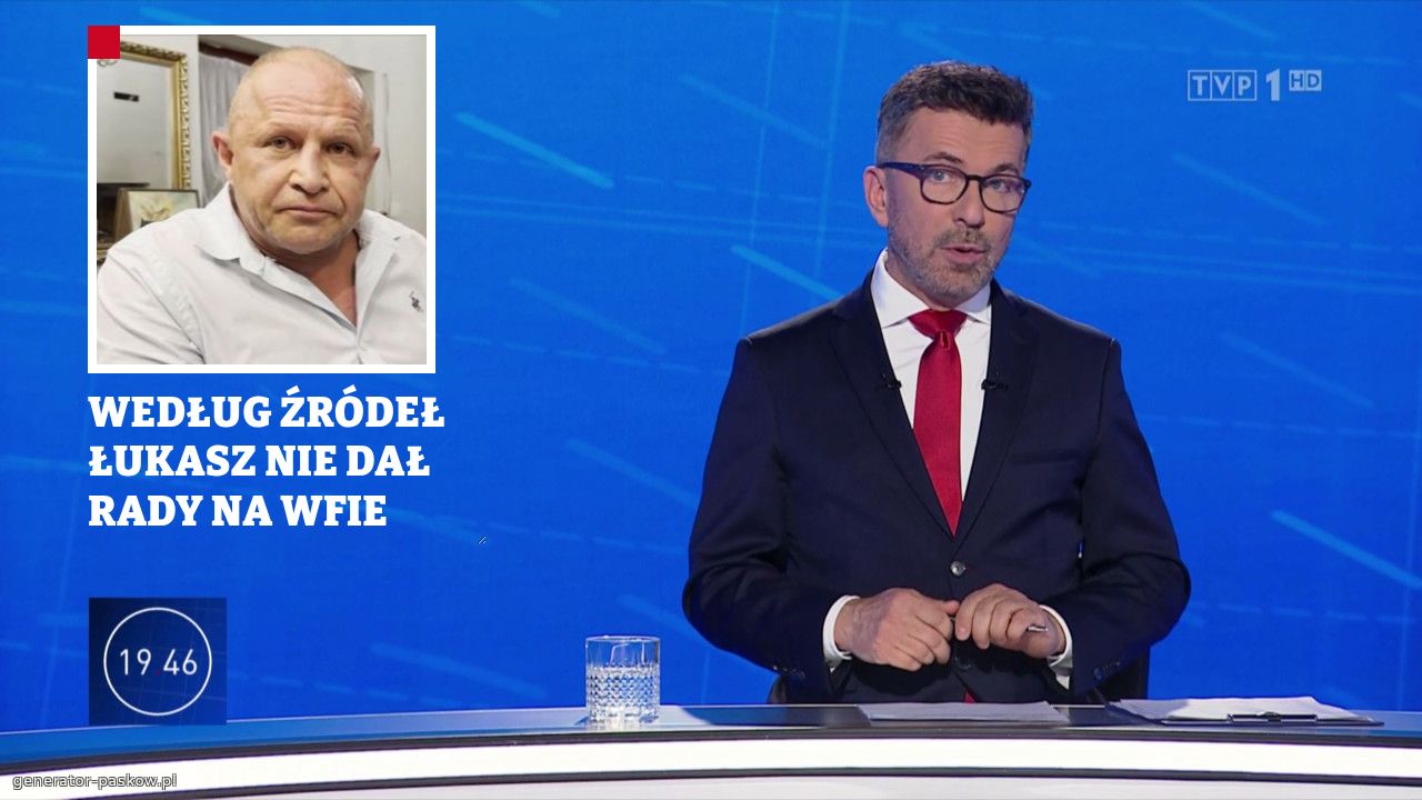 WEDŁUG ŹRÓDEŁ ŁUKASZ NIE DAŁ RADY NA WFIE