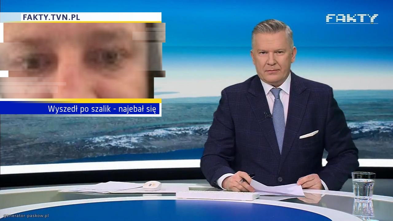  Wyszedł po szalik - najebał się