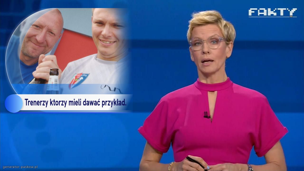 Trenerzy ktorzy mieli dawać przykład.